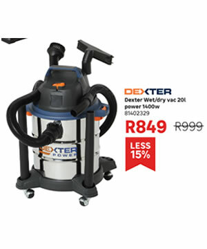 Dexter_Wet_Dry_Vacuum_20L_Power_1400W