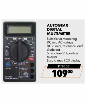 Autogear_Digital_Multimeter