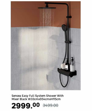 Sensea_Easy_Full_System_Shower_With_Mixer_Black