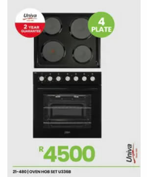 UNIVA_Stove_Oven_Hob_Combo