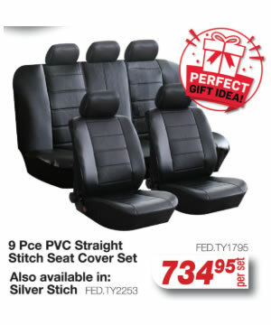 9_Pce_PVC_Straight_Stitch_Seat_Cover_Set