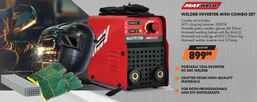 Matweld_Welding_Inverter_Mini_Combo_Set